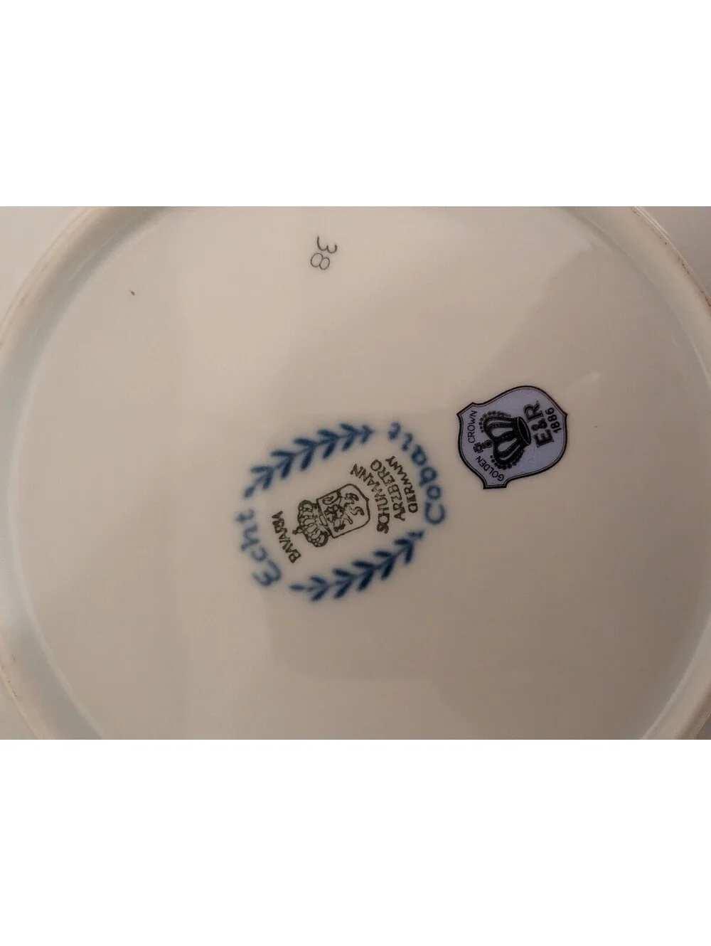 Vintage Bavaria Porcelain Plate 8